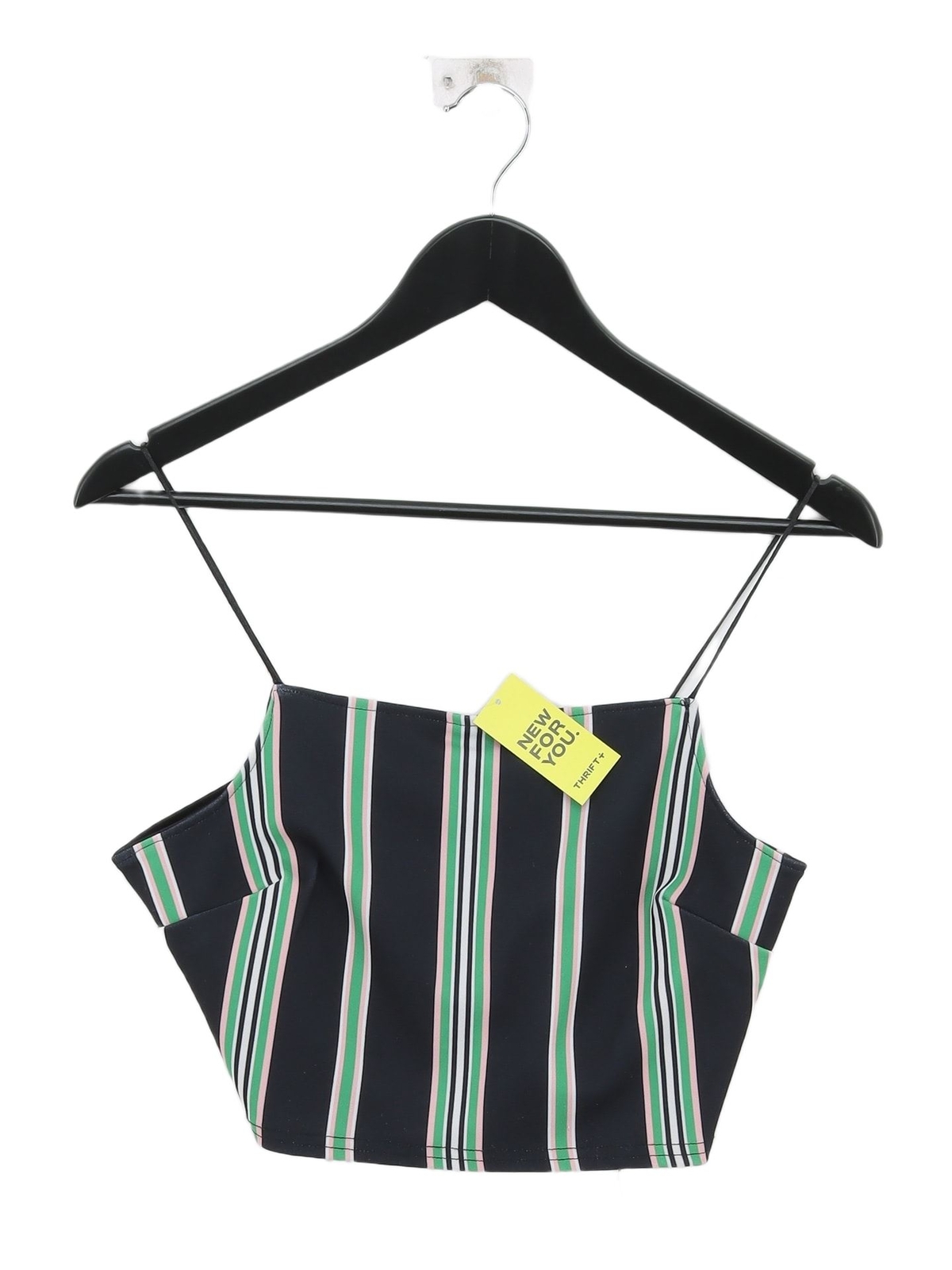 T shirt donna New Look UK 12 nera 100% altra camicia