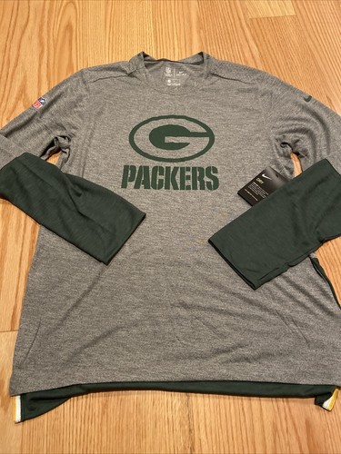 Nike NFL Green Bay Packers Menâs Long Sleeve T-Shirt NKCR XL BNWT Aaron Rodgers | eBay