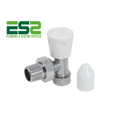 8/10/15 mm Winkelheizkörperventile 3/4'' Überwurf mit und ohne Ablauf