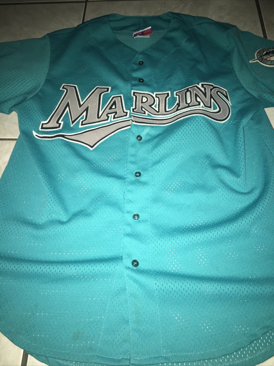 Vintage Majestic Florida Marlins Jersey