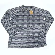 Patagonia Capilene Midweight Crew Base Layer Shirt Dolomite Blue Save Our Home