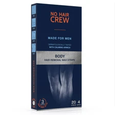 No Hair Crew - Body Hair Removal Wax Strips