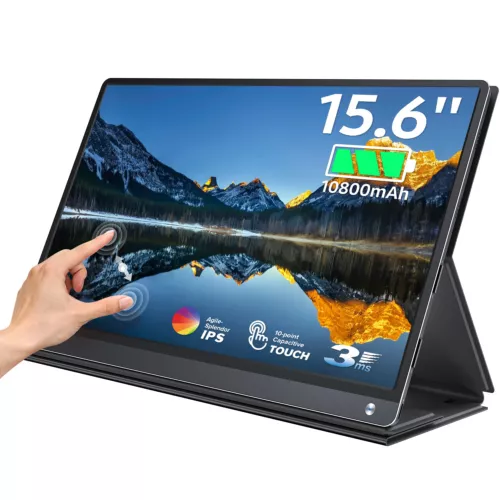 Gebraucht | Touchscreen USB-C Monitor PC Bildschirm 15,6" Tragbarer Monitor