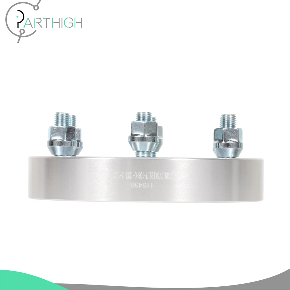 Espaçadores de roda (4) 1,25" de espessura para Toyota Tacoma Sequoia Isuzu i-290 i-370 6x5.5 - Imagem 4 de 4