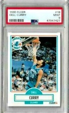 1990 Fleer Dell Curry PSA 9