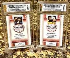 YOU PICK 2019 LEAF PERFECT GAME GEM-MT 10 ROOKIE #101-200 SKENES/CREWS/WYNN