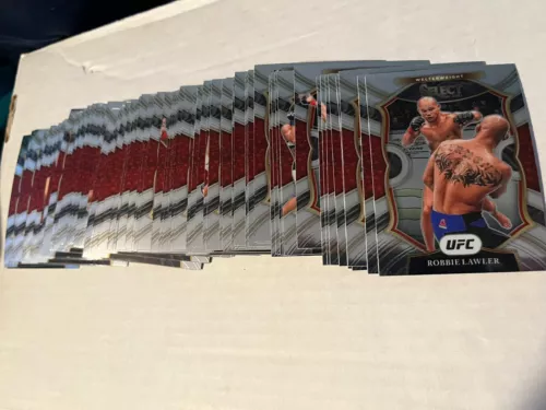 COMPLETE SET - 2021 PANINI UFC SELECT CONCOURSE BASE SET (100 CARDS)