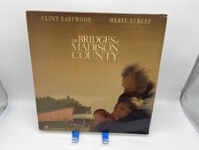 "The Bridges of Madison County" Widescreen Laserdisc LD - Clint Eastwood