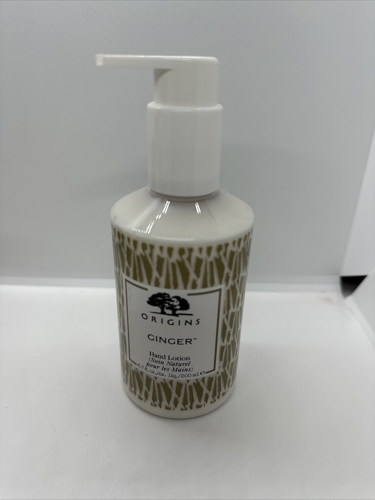 ORIGINS Ginger Hand Lotion 6.7 fl oz / 200 ml New Full Size