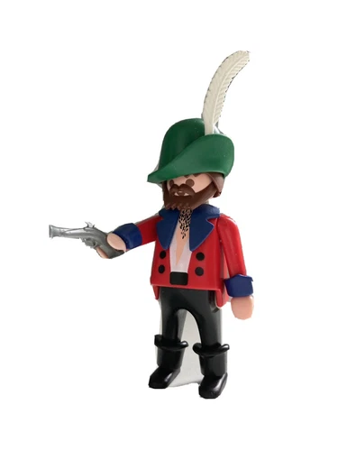 Vintage Playmobil 4542 Ruffian Redcoat Pirate