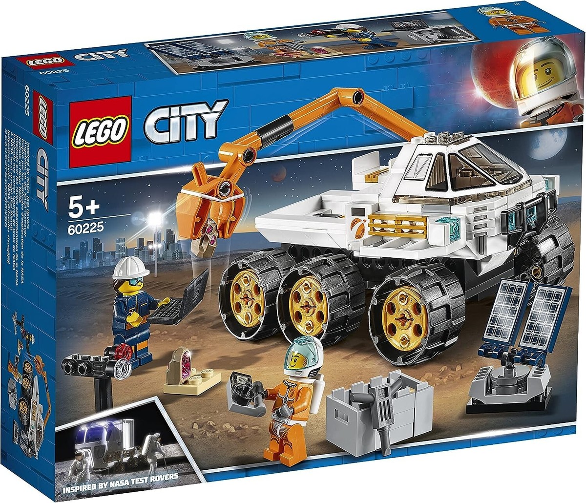 LEGO 60225 City Space Rover Testing Drive Australia