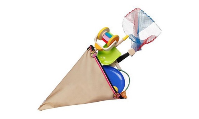 elephant and apple stroller bag