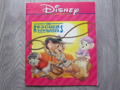 RARE Disney The Rescuers down under 1990 Paperback Vintage Book | eBay