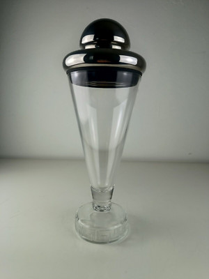 COCKTAIL Shaker CAMPARI Matteo Thun für ALESSI 1986 DESIGN ITALY GLAS