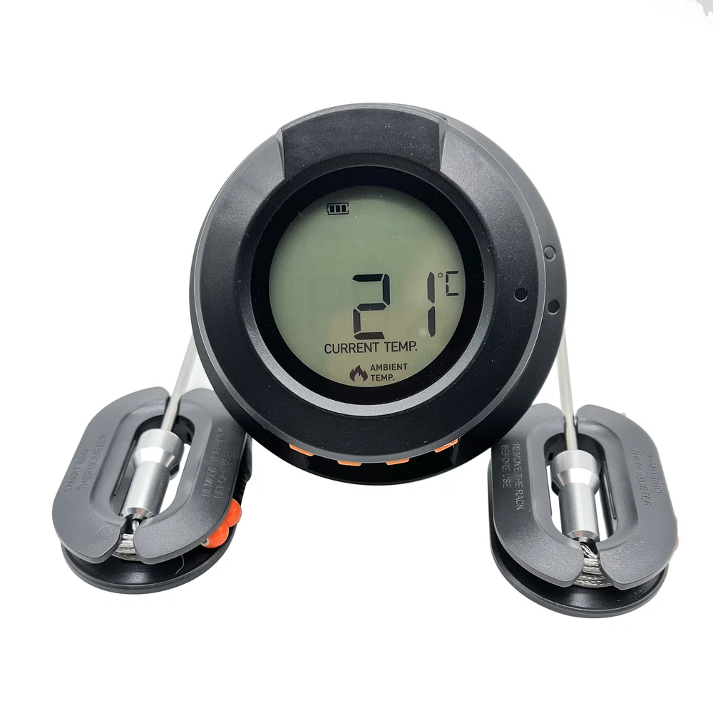 Wireless Meat Thermometer 2-IN-1 Bluetooth 98ft Free APP Grill BBQ Cooking Set