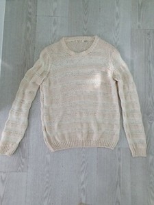 beige colour cardigan