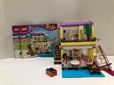 Lego Friends Stephanie’s Beach House, 41037, Complete Set with Manuals