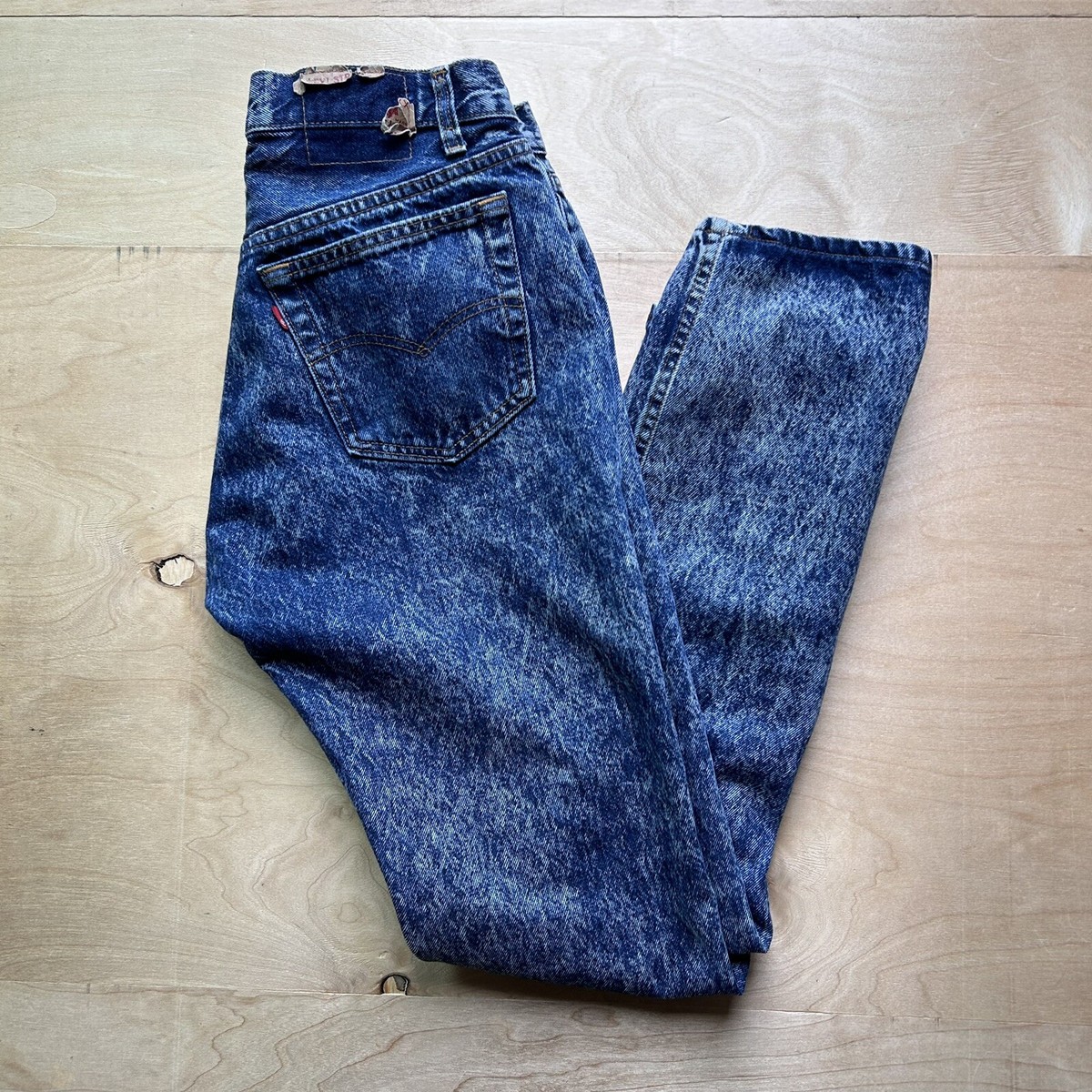 【MODERNIF】White Washing Denim Pants Rye Mugi Denim Crossover White (Up to 36 in) – 45R GLOBAL
