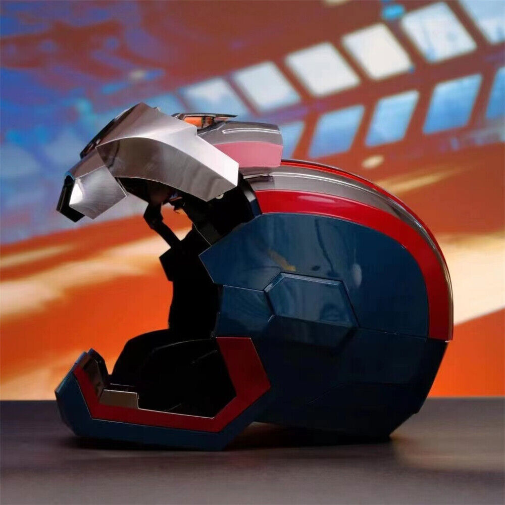 iron man electronic helmet voice control YONTYEQ Iron-Man MK5 Motorized Cosplay Introducing the cutting Iron Man MK50 Iron Man