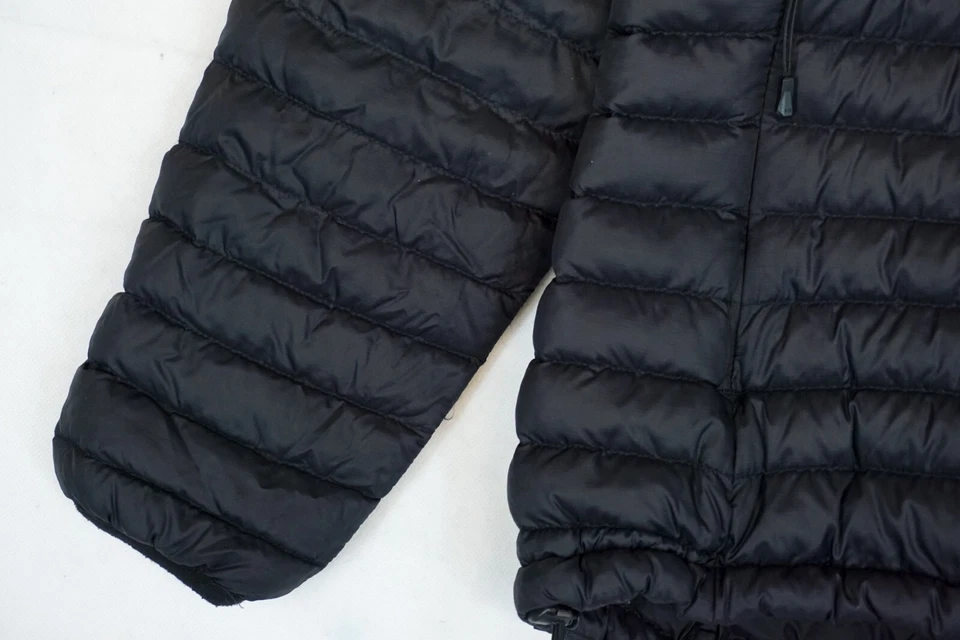 Chaqueta acolchada acanalada Helly Hansen negra con cremallera completa para ... - Imagen 2 de 4