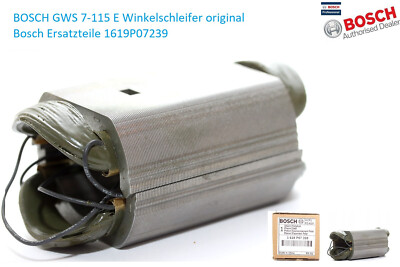 BOSCH GWS 7-115 E Winkelschleifer original Bosch Ersatzteile 1619P07239 POLSCHUH