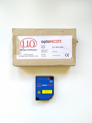 Micro Optronic optoNCDT 1400 ILD 1400-10(00) Laser Sensor Micro Epsilon