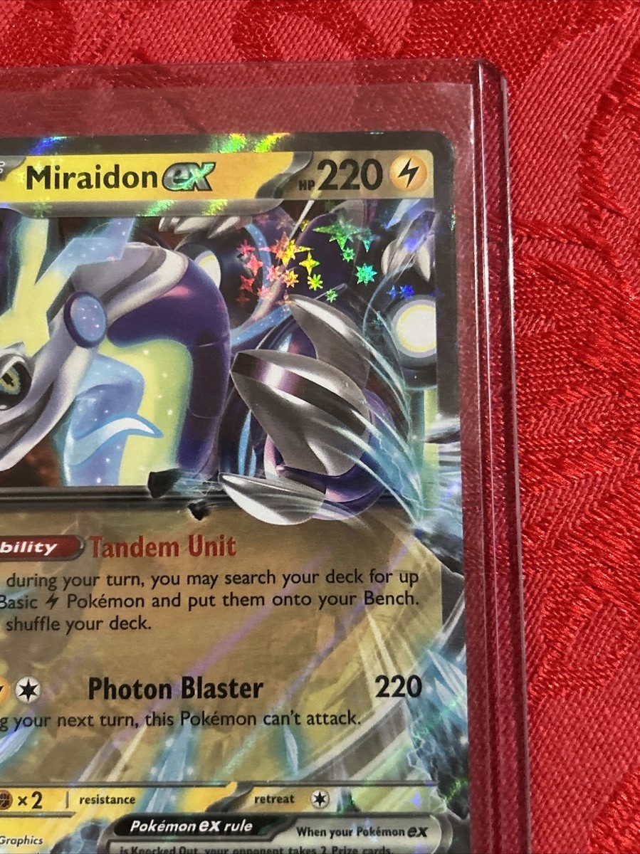 Miraidon EX 028 Holo Black Star Promo Pokemon Card NM | eBay