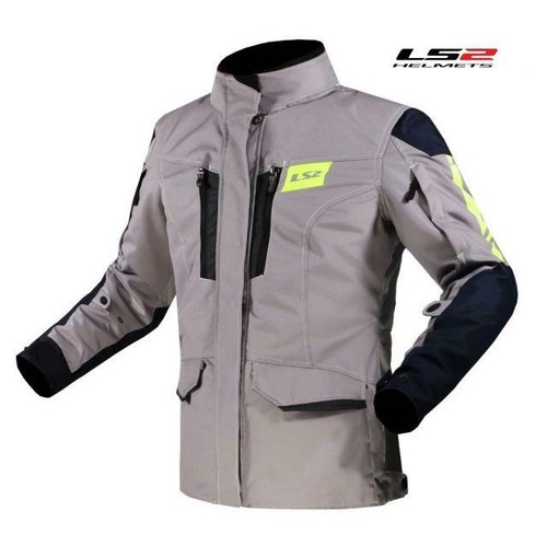 GIACCA MOTO DA DONNA INVERNALE LS2 METROPOLIS EVO LADY TITANIUM BLUE H-V  YELLOW | eBay