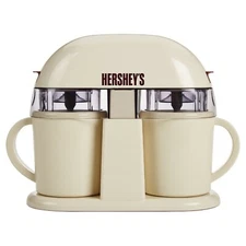 HERSHEY'S Dual Single-Serve Ice Cream Machine IC13887 w/Serving Cups Brand New!
