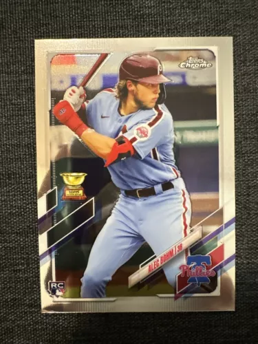 Alec Bohm 2021 Topps Chrome #119 Rookie Card RC