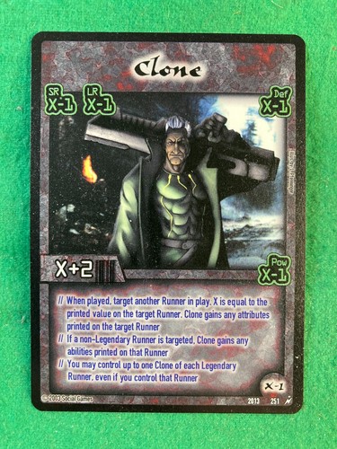 CYBERPUNK CCG/TCG - (2013 EDITION) SINGLE RARE CARDS - Picture 9 of 25