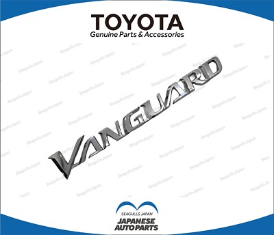 Toyota Genuine OEM VANGUARD ACA3#W Rear Emblem JDM | eBay