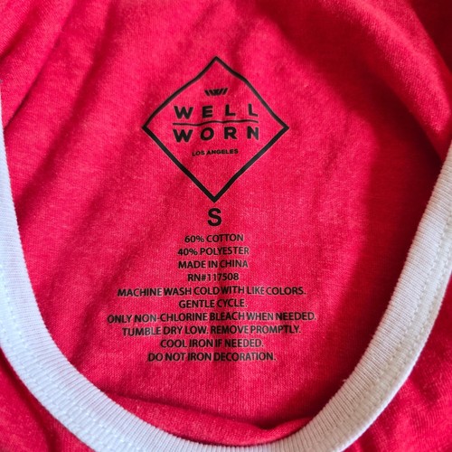 "Gut getragenes" Spread Pride rotes Tanktop (Größe: S) neu mit Etikett neu mit Etikett - Bild 3 von 8
