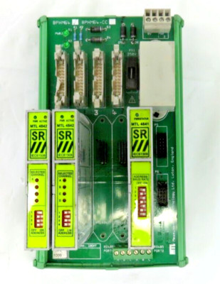 MTL BPHM64 Hart Interface w/ MTL 4842 & MTL 4841-AMS Modules, FOR PARTS/ REPAIR