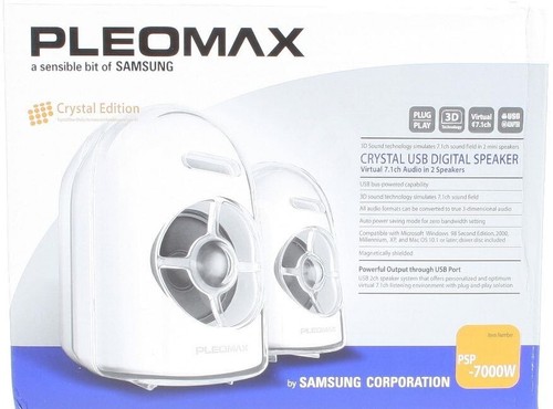 Enceinte Samsung Pleomax Crystal PSP-7000w - Photo 1/3