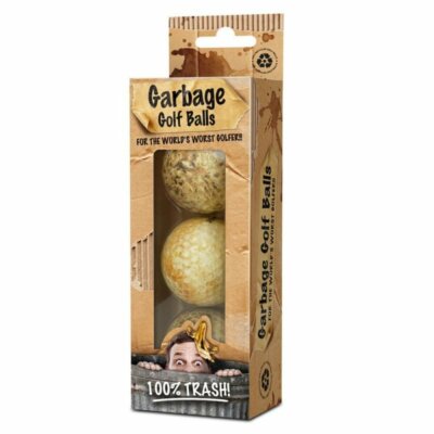 On Par Müll Golfbälle Neuheit Müll Müll Golfen Golfer Geschenk 3er Pack
