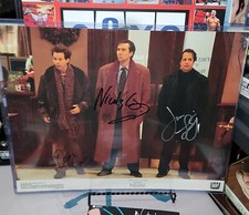 Nicolas Cage Dana Carvey Jon Lovitz hand signed  Lobby Card 11x14 Paradise