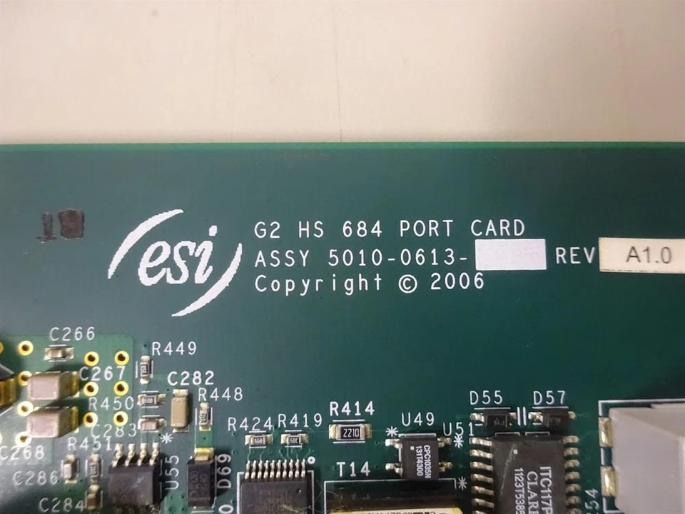 ESI CS-684 5000-0419 Plastic Bezel 6 Analog CO Line by 8 Digital Station by 4 An - Image 4 of 4