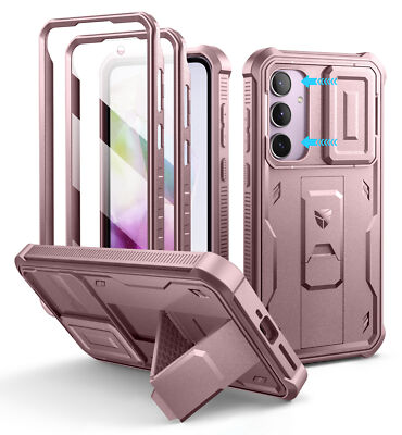 Dexnor Full Body Shockproof Case for Samsung Galaxy A35 5G with Camera Cover