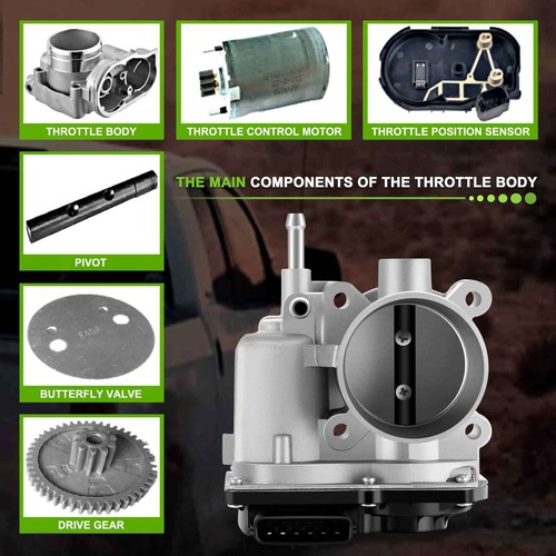 High Quality Throttle Body Assembly For Toyota for Corolla Matrix 1.8L 2010 2009 - Picture 2 of 7