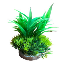 Nobleza Pianta per Acquario Finta in Materiale Atossico, Plastica su Resina