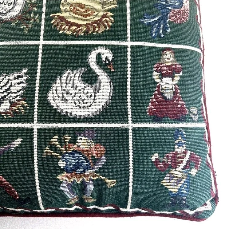 Riverdale 16X16 Tapiz Doce 12 Días de Navidad Sofá Almohada Vacaciones Foto 4 de 4