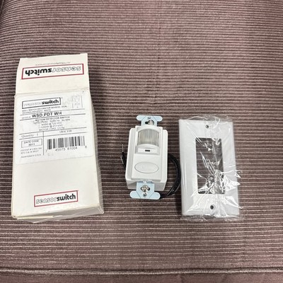 Sensor Switch WSD PDT WH 120/277V Infrared Sensor - White
