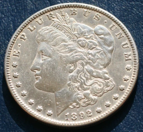 1892 P MORGAN SILVER DOLLAR *VERY FINE PLUS DETAILS*