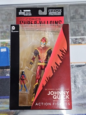 DC Comics Super Villains Johnny Quick w/ Atomica 6'' Action Figure DC Collectible