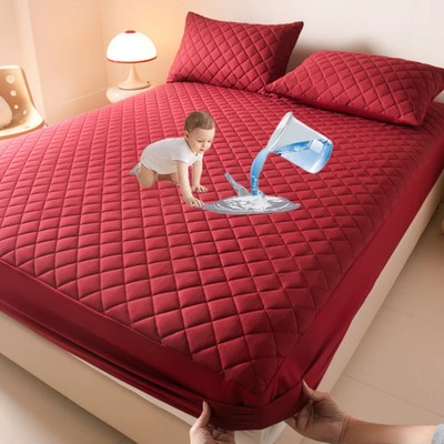 Mattress Cover Anti-mites Soft Comfortable Fitted Sheet Not Including Pillowcase