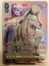 Weiss Schwarz NIKKE "Snake Bite" Viper NIK/S117-PE02 PR Promo