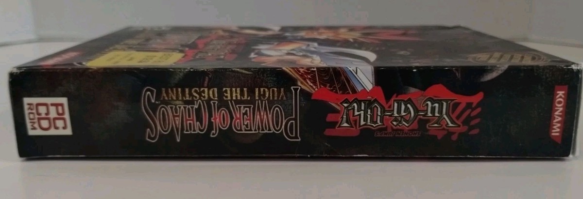 Yugioh Power of Chaos Yugi the Destiny Original Box & Contents