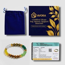 Money Magnet Fortune Bracelet Wealth Success Stretchable Tiger Eye ,Pyrite Beads