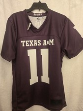 College Football Jersey TEXAS A&M Aggies Small Custom #11 Nic Scourton  New